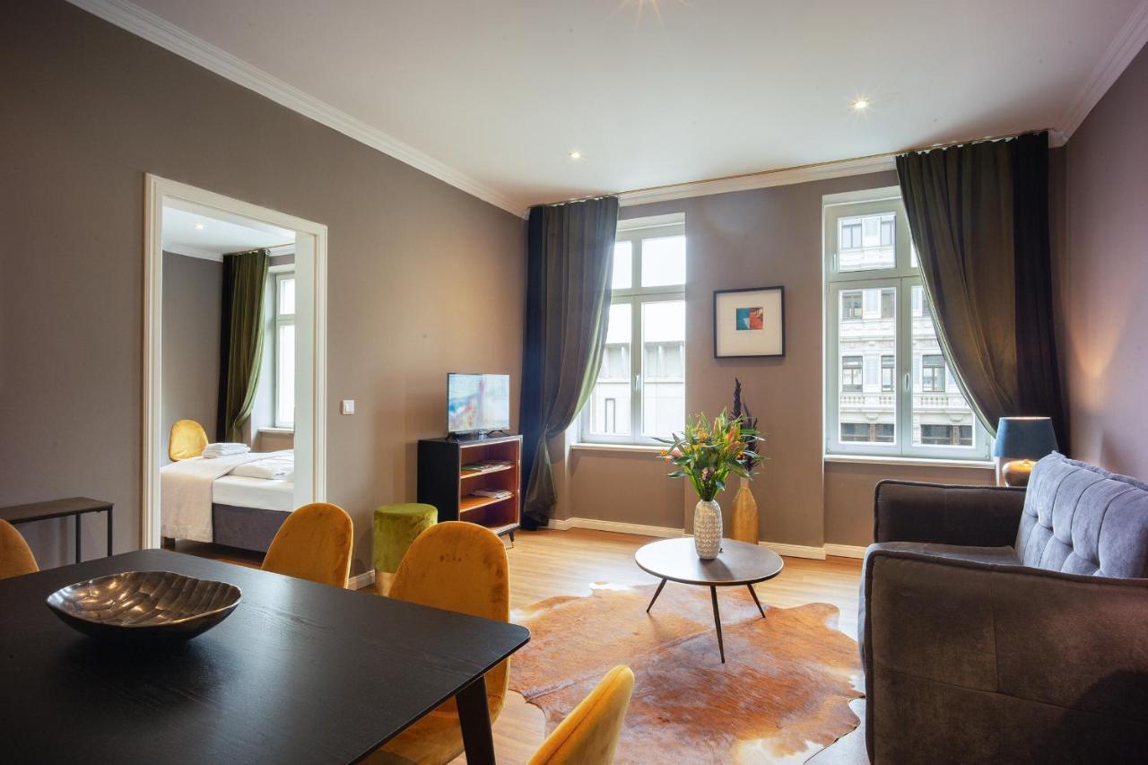 Leipzig-Suites No.12 4 Zimmer Apartment Und Balkon Eksteriør bilde